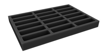 Pianka pełnego wymiaru z 18 wycięciami 116mmx32mm