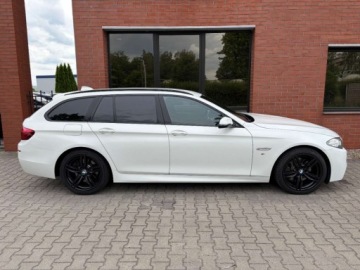 BMW Seria 5 F10-F11 Touring Facelifting 530d 258KM 2014 BMW Seria 5 3.0 diesel 258 KM XDRIVE M- PAKIET automat zadbany zamia, zdjęcie 25