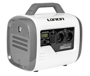 STACJA ZASILANIA BANK MAGAZYN ENERGI POWERBANK LONCIN EP500 15600 mAh 560Wh