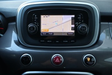 Fiat 500X Crossover 1.6 E-Torq 110KM 2017 Fiat 500X 1.6 E.torQ, Salon Polska, GAZ, Skóra, zdjęcie 16