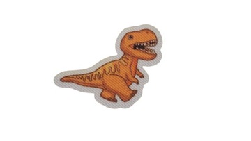 Naszywka naprasowanka Termo dinozaur dinuś