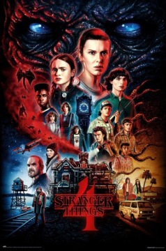 Plakat Stranger Things Vecna's 61x91,5 oryginalny