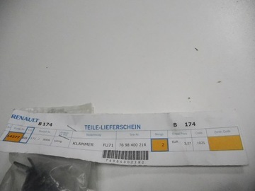 Крепление стойки Scenic III OE 769840021R
