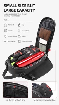 Сумка на бак для мотоцикла Сумка на бак для мотоцикла Motocentric красная сумка на бак