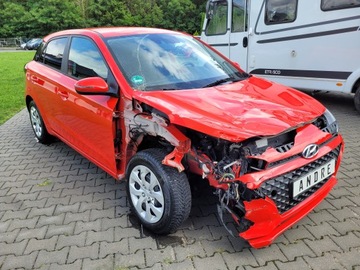 Hyundai i20 II Hatchback 5d Facelifting KAPPA 1.2 MPI 84KM 2018 Hyundai I20 klima 5drzwi 46 tys km Iwł, zdjęcie 5