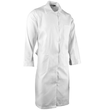 ХАЛАТ МУЖСКОЙ МЕДИЦИНСКИЙ ЛАБОРАТОРНЫЙ, БЕЛАЯ КОЖА L