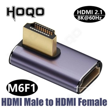 360 stopni Mini HDMI Adapter w kształcie litery U 180 Mini HDMI wtyk męski
