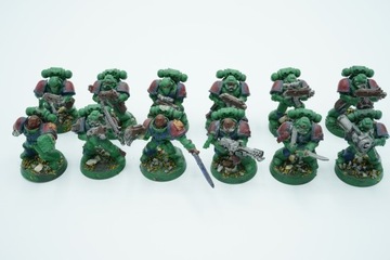 Warhammer 40k Space Marines Tactical Squad zestaw 12 figurek plastik