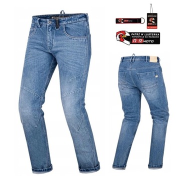 Jeansy SHIMA DEVON MEN BLUE niebieski GRATISY