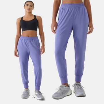 SPODNIE DAMSKIE 4F TRENINGOWE SZYBKOSCHNĄCE TFTRF0789 SS25 XXL