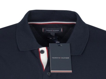 TOMMY HILFIGER polo męskie, granatowe, S