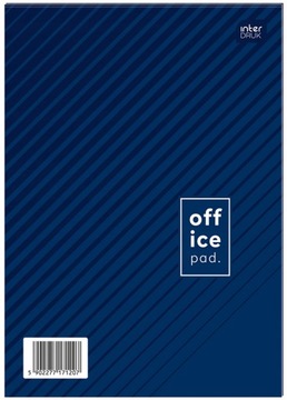 40x Blok biurowy Brulion Notes w kratę A4 100 str.