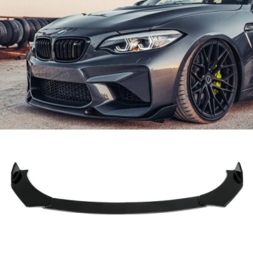 Univerzální Splitter Nástavec Bmw Černý Lesk V11