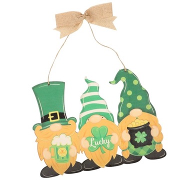 Przednie drzwi znak St Patrick Witamy wiszące