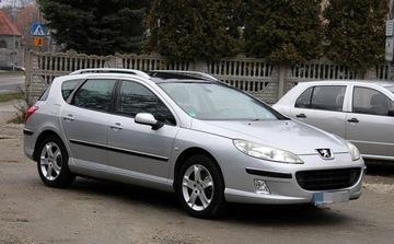 Peugeot 407 SW 2.0 16V 136KM 2005 Peugeot 407 Bezwypadkowy Zadbany 2.0 Benzyna 136KM, zdjęcie 1