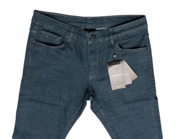 ARMANI JEANS SPODNIE SLIM EMPORIO PREMIUM ROZ. 33