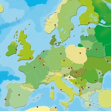 КАРТА МИРА для детей, настольный блокнот на 2 СТРАНИЦЫ