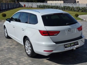 Seat Leon III ST Facelifting 1.6 TDI 115KM 2019 Seat Leon 1.6TDI 116PS Automat Ledy Kamera Sliczny Gwarancja 1.6 Diesel, zdjęcie 32