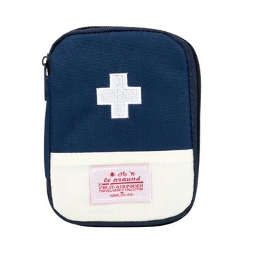 Portable Mini Car First Aid Kit Pouch Home Medicine Storage Bag Outdoor