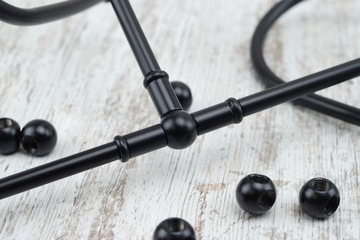 черный тройник, шар М10, цоколь М10 для светильников лофт своими руками