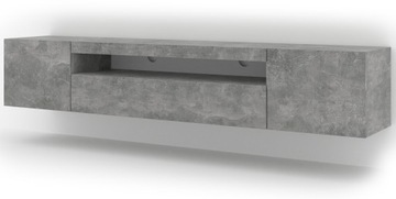 Szafka RTV AURA 200 uniwersalna wisząca beton