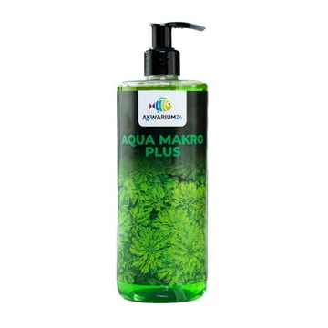 AQUA MAKRO PLUS nawóz makro 500ml rośliny akwarium