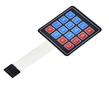 020 Klawiatura membranowa 4x4 z taśmą klejącą Arduino