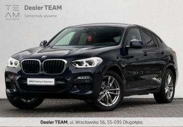 BMW X4 G02 SUV 30i 252KM 2018 BMW X4 I wlasciciel M Sport Gwarancja Bezwypadkowy FVAT23