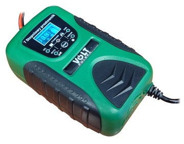 МИКРОПРОЦЕССОРНЫЙ АККУМУЛЯТОРНЫЙ ВЫПРЯМИТЕЛЬ 12В ВОЛЬТ ПОЛЬША 8А РЕМОНТ ЖКД