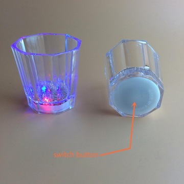 Светящиеся бокалы Party Cup из пластика