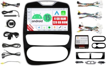 Navigace Rádio 2DIN Android Renault Clio 4 IV 6/128 Gb Dsp Carplay Lte