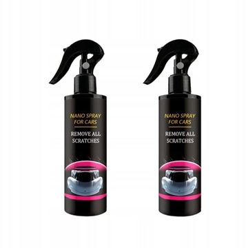 2x Car Nano Repair Spray Wosk Samochodowy 120ml