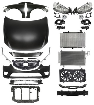 MAZDA 6 12-15 KAPOTA NÁRAZNÍK BLATNÍK PAS