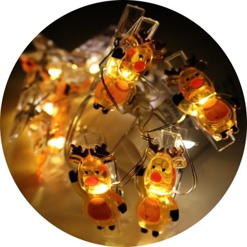 10 СВЕТОДИОДНЫХ ЛАМП НА ЗАЖИМАХ