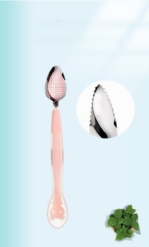 БЕБИ ФРУКТОВАЯ ГРЯЗЬ ДВУХГОЛОВНАЯ ЛОЖКА ДЛЯ ПИЩЕВЫХ ДОБАВОК