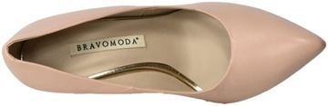 Szpilki Bravo Moda 1373 Rose Skóra 2 Skóra Natural