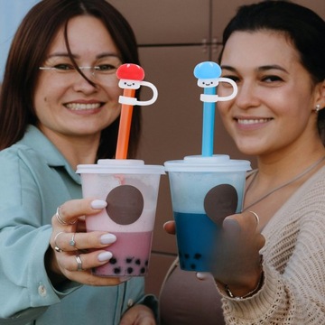 4 шт. СИЛИКОНОВЫЕ СОЛОМКИ ДЛЯ МОДЕЛИРОВАНИЯ ГРИБОВ