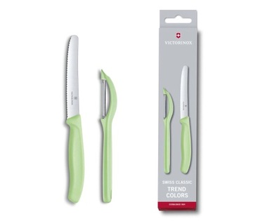 Набор овощечисток Victorinox 6.7116.21L42 зеленый