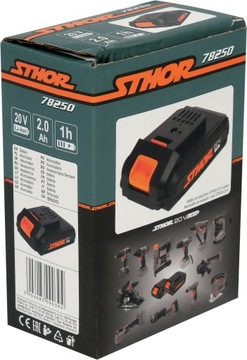 АККУМУЛЯТОР Li-Ion 20 В 2 Ач АККУМУЛЯТОРНАЯ СИСТЕМА 20 В STHOR