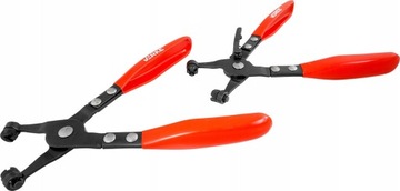 SZCZYPCE DO OPASEK ZACISKOWYCH ROZPRĘŻNYCH PROSTE ZESTAW SZCZYPIEC 2 EL