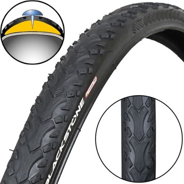 Opona Black1 28x1 5/8x1 3/8 + 1mm Revolution O170