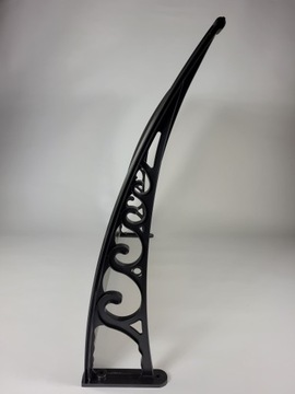 Навес над дверью, крыша 150х100, поликарбонат