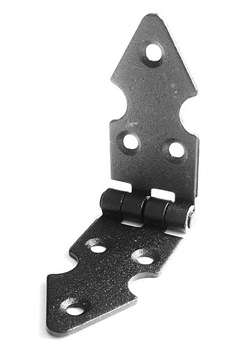 Zawias budowlany 100x25mm meblowy do drzwi ozdobny