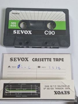 SEVOX MS 400 C 90 кассета