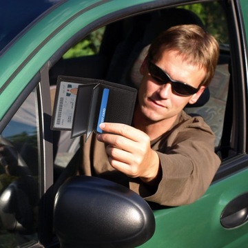 Автомобильный держатель для документов, мужская сумочка, водительские права.