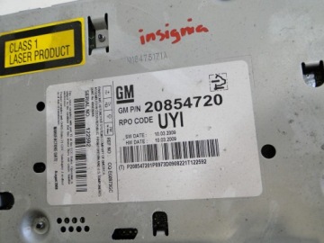 INSIGNIA A 08-13 РАДИО CD 20854720