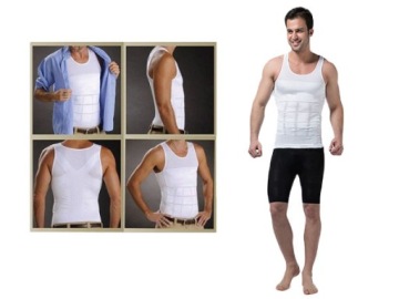 МУЖСКАЯ ФУТБОЛКА ДЛЯ ПОХУДЕНИЯ SLIM FIT VEST XXL