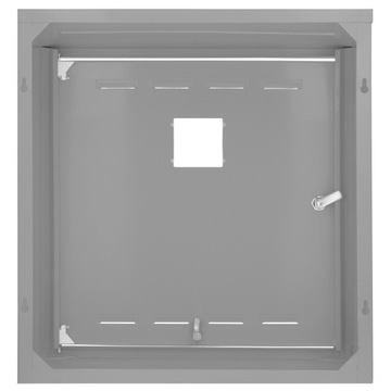 SZAFKA GAZOWA SKRZYNKA 70x80x25 SZARA BEZ PLECÓW