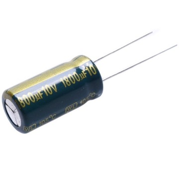 KEL 1800uF/10V 10x20 105°C Jamicon KONDENSATOR ELE