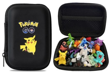 Pokemon ETUI na karty i figurki + 24 Figurki Pokemon Pikachu Prezent
